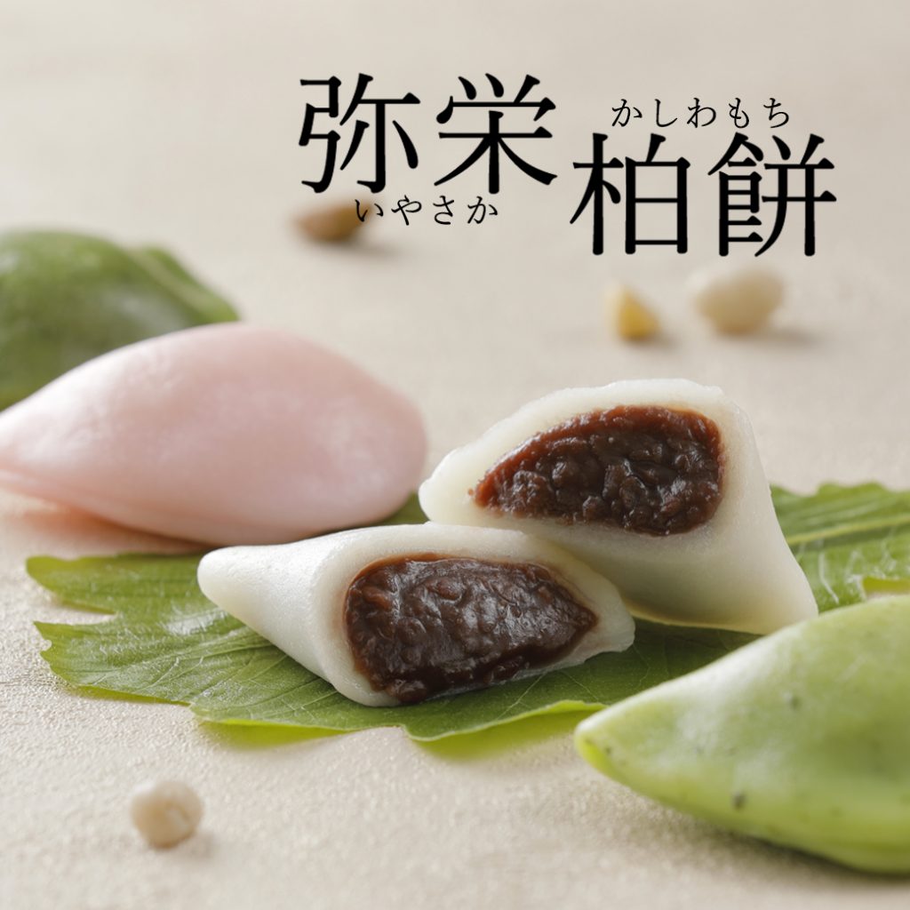 弥栄柏餅 お味見会開催 季節の和菓子 たこまん公式サイト 弥栄柏餅 お味見会開催 季節の和菓子 たこまん公式サイト